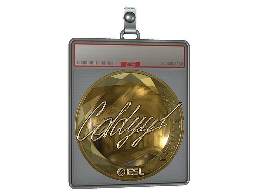 Aufkleberhülle | COLDYY1 (Gold) | Kattowitz 2019