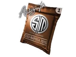 亲笔签名胶囊 | Team SoloMid | 2015年克卢日-纳波卡锦标赛