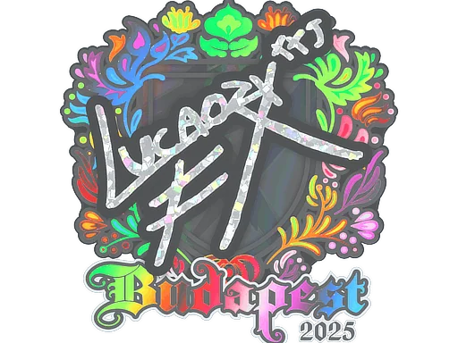 Klistermärke | Lucaozy (holo) | Budapest 2025