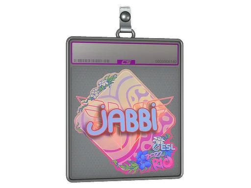 Sticker Slab | jabbi (Holo) | Rio 2022