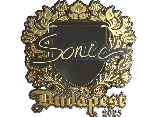 印花 | Sonic（金色）| 2025年布达佩斯锦标赛