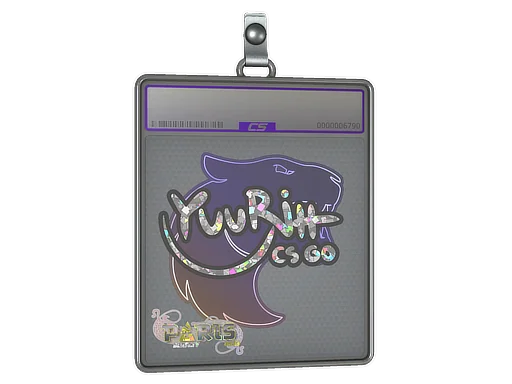 Placa de pegatinas | yuurih (purpurina) | París 2023