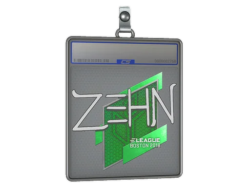 Placa de Adesivo | zehN | Boston 2018