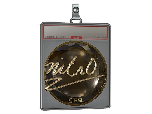 Aufkleberhülle | nitr0 (Gold) | Kattowitz 2019