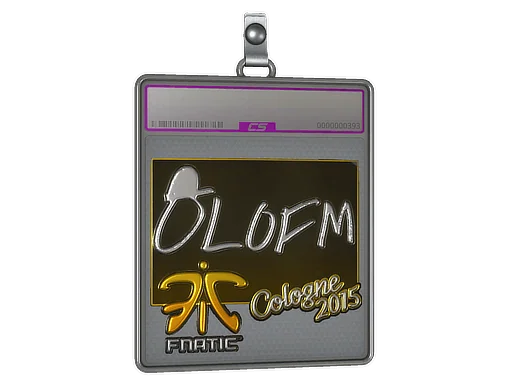 Placa de pegatinas | olofmeister (reflectante) | Colonia 2015