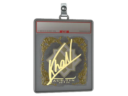 Sticker Slab | khaN (Gold) | Austin 2025