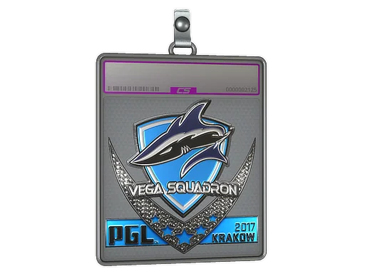 Klistermärkesfodral | Vega Squadron (Foil) | Krakow 2017