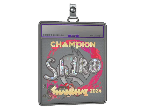 Sticker Slab | sh1ro (Glitter, Champion) | Shanghai 2024