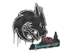 Zalakowane graffiti | Team Spirit | Sztokholm 2021