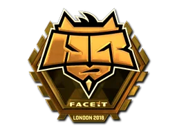 Klistermärke | HellRaisers (Guld) | London 2018