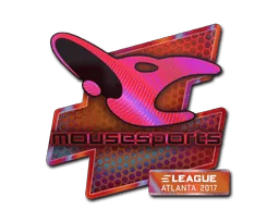 Naklejka | mousesports (holograficzna) | Atlanta 2017