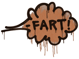 Sealed Graffiti | Fart (Tiger Orange)