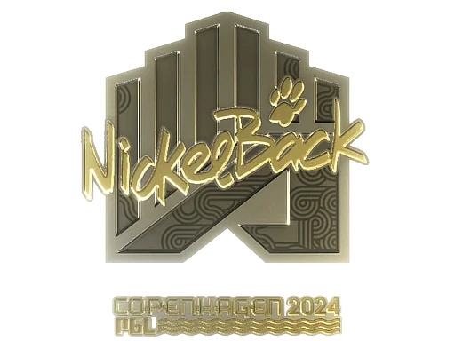 印花 | NickelBack（金色）| 2024年哥本哈根锦标赛