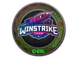 Klistermärke | Winstrike Team (Holo) | Katowice 2019