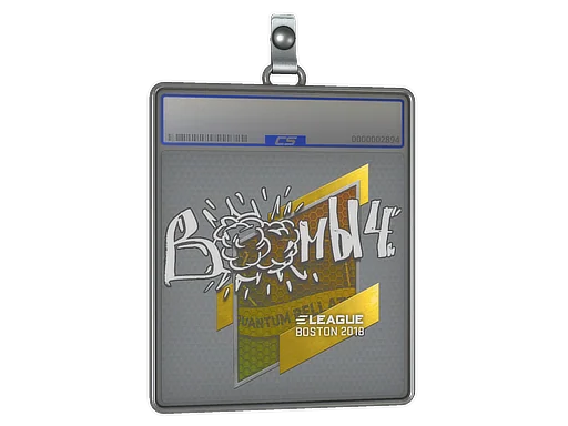 Placa de Adesivo | Boombl4 | Boston 2018