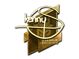 印花 | kennyS（金色）| 2018年波士顿锦标赛