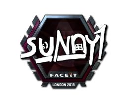 Pegatina | suNny (reflectante) | Londres 2018