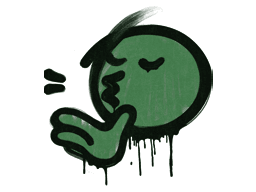 Sealed Graffiti | Chef Kiss (Jungle Green)