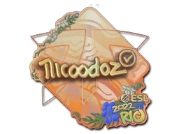 Pegatina | nicoodoz (holográfica) | Río 2022