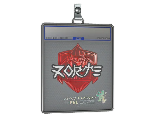 Placa de pegatinas | zorte | Amberes 2022
