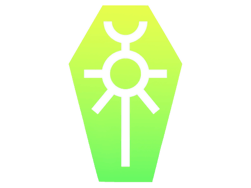 Aufkleber | Necron-Ankh
