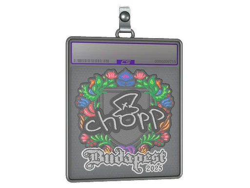 Placa de Adesivo | chopper (Bordado) | Budapeste 2025