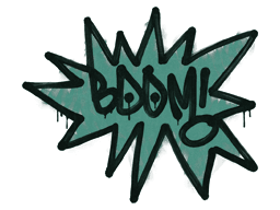 Sealed Graffiti | BOOM (Frog Green)