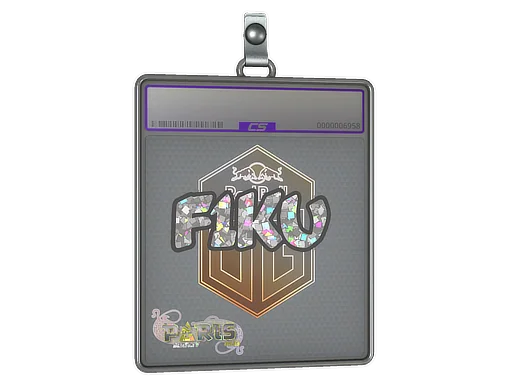 Placa de pegatinas | F1KU (purpurina) | París 2023