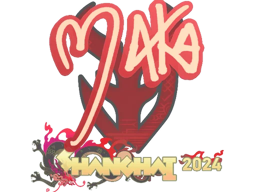 Klistermärke | Maka | Shanghai 2024