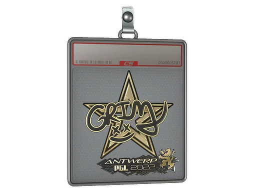 Sticker Slab | Grim (Gold) | Antwerp 2022