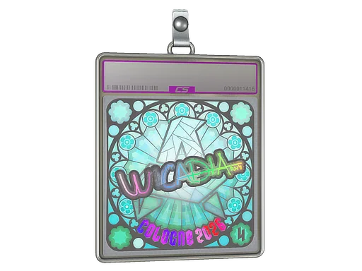 Placa de pegatinas | Wicadia (holográfica, con clasificación) | Colonia 2026