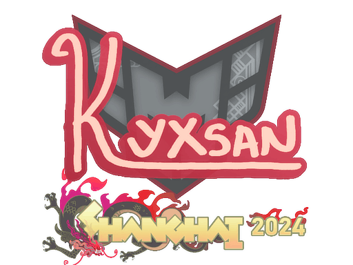 Naklejka | kyxsan | Szanghaj 2024
