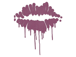 Sealed Graffiti | Kiss (Princess Pink)