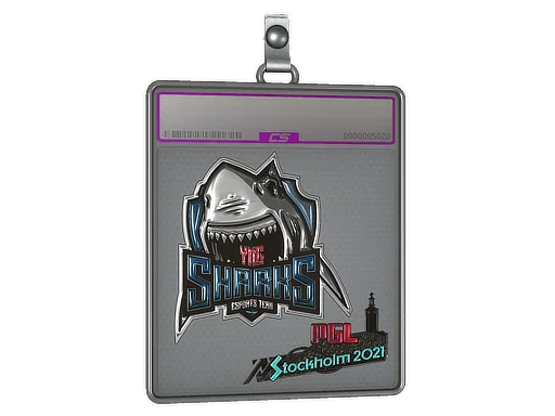 Aufkleberhülle | Sharks Esports (Glanz) | Stockholm 2021