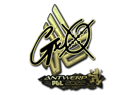 印花 | gxx-（金色）| 2022年安特卫普锦标赛