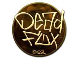 Aufkleber | DeadFox (Gold) | Kattowitz 2019