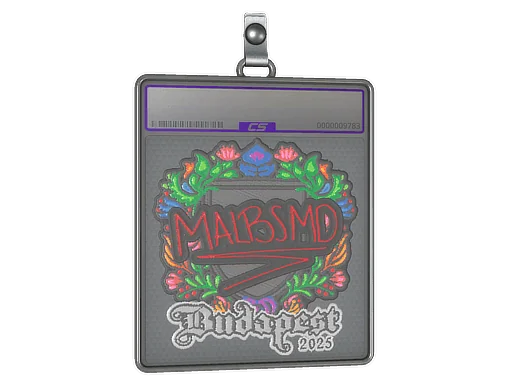 Placa de Adesivo | malbsMd (Bordado) | Budapeste 2025