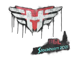 Zalakowane graffiti | Heroic | Sztokholm 2021