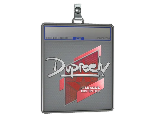Placa de Adesivo | dupreeh | Boston 2018