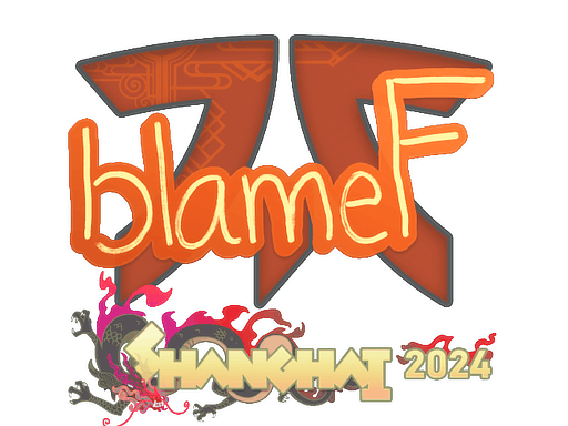印花 | blameF | 2024年上海锦标赛