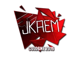Klistermärke | jkaem (Foil) | Cologne 2016