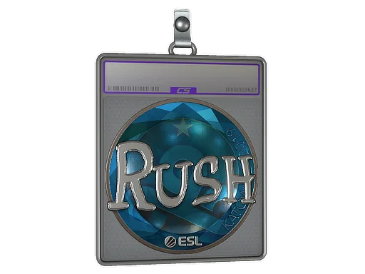 Placa de Adesivo | RUSH (Brilhante) | Katowice 2019