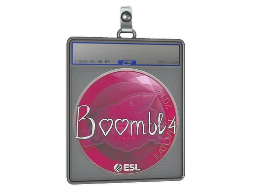 Placa de Adesivo | Boombl4 | Katowice 2019