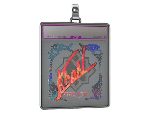 Aufkleberhülle | khaN (Holo) | Austin 2025