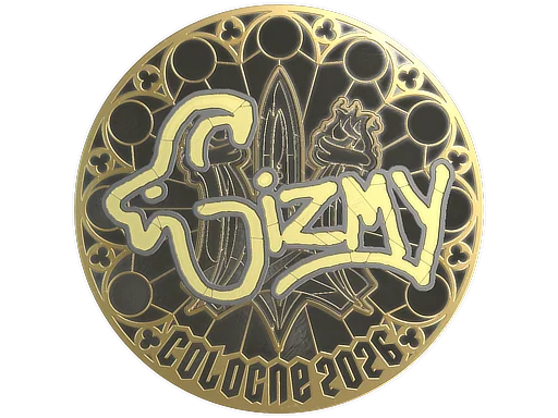 Aufkleber | Gizmy (Gold) | Köln 2026