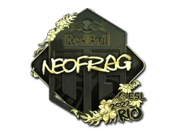 印花 | NEOFRAG（金色）| 2022年里约热内卢锦标赛