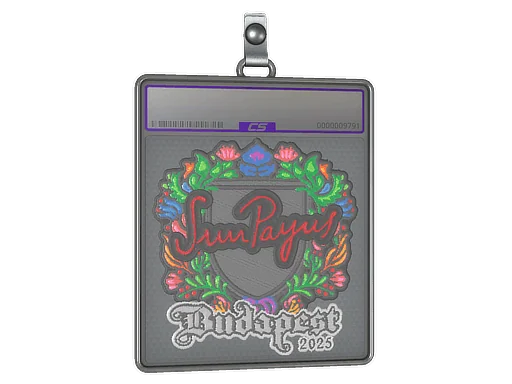 Sticker Slab | SunPayus (Embroidered) | Budapest 2025