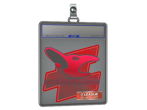 Placa de pegatinas | mousesports | Atlanta 2017