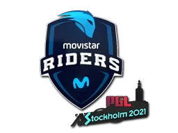 Naklejka | Movistar Riders | Sztokholm 2021