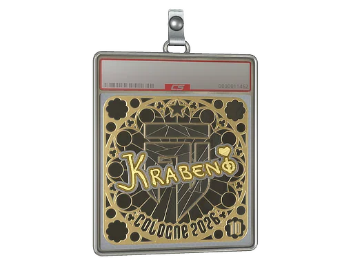 印花板 | Krabeni (金色，排名) | 2026年科隆锦标赛